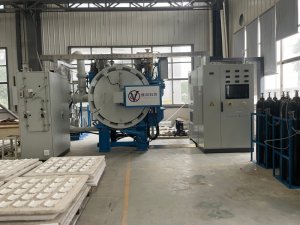 引入有壓氮化硅燒結爐，完善陶瓷生產線